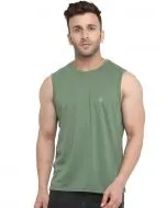 CHKOKKO Men Cotton Gym Tank Tops Sleeveless Sports Vest