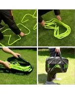 Adjustable Speed Hurdles with Carrying Bag