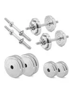 Durable Adjustable Dumbbell with Steel Plates