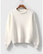Minimalist Plain Sweatshirt