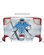 Portable Ice Hockey Goal with Target Zones