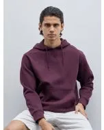 Men Regular Fit Sweatshirt with Ribbed Hem