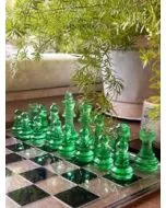 Resin chess pieces