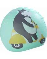 Silicone swimming cap