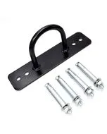 Stainless Steel Battle Rope Anchor Kit Heavy Duty Multipurpose Floor Wall Mount Suspension Point for Fitness