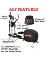 Quiet Smooth Cushioning Elliptical