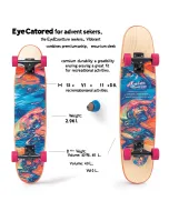 EyeCatch Vibrant Longboard