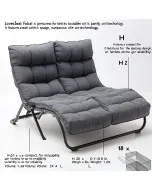 LoveSeat Foldable Loveseat