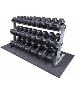Heavy-Duty Adjustable Dumbbell Pair