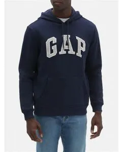 Logo Print Heavyweight Hoodie for Men