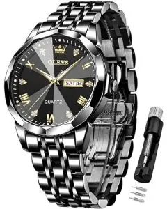 Men's Skeleton Dial Watch