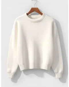 Minimalist Plain Sweatshirt