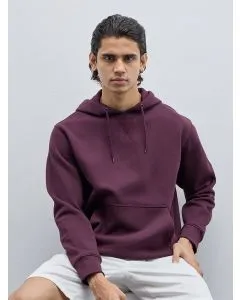 Men Regular Fit Sweatshirt with Ribbed Hem