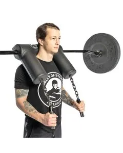 Safety Squat Bar with Padded Neck Support