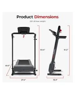 Adjustable Speed and Incline Treadmill