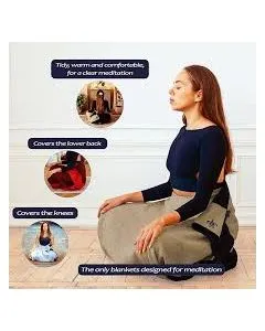 Comfortable Warmth Yoga Blanket