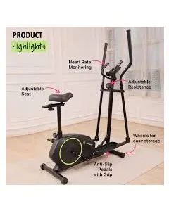 Easy-Folding Space-Saving Elliptical