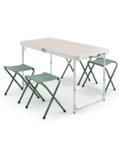 RuggedTerrain Camping Table