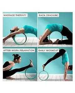 Sturdy Back Stretching Yoga Wheel