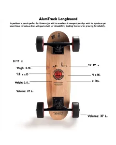 AlumTruck Longboard