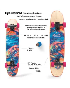 EyeCatch Vibrant Longboard