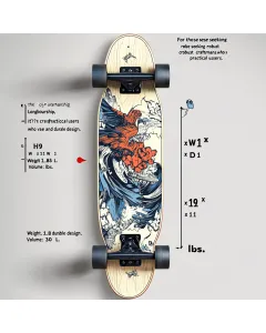 PolyDurable Longboard