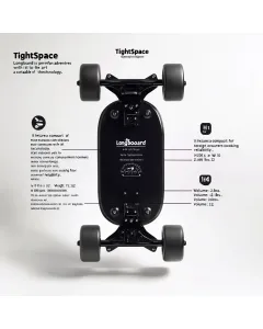 TightSpace Compact Longboard